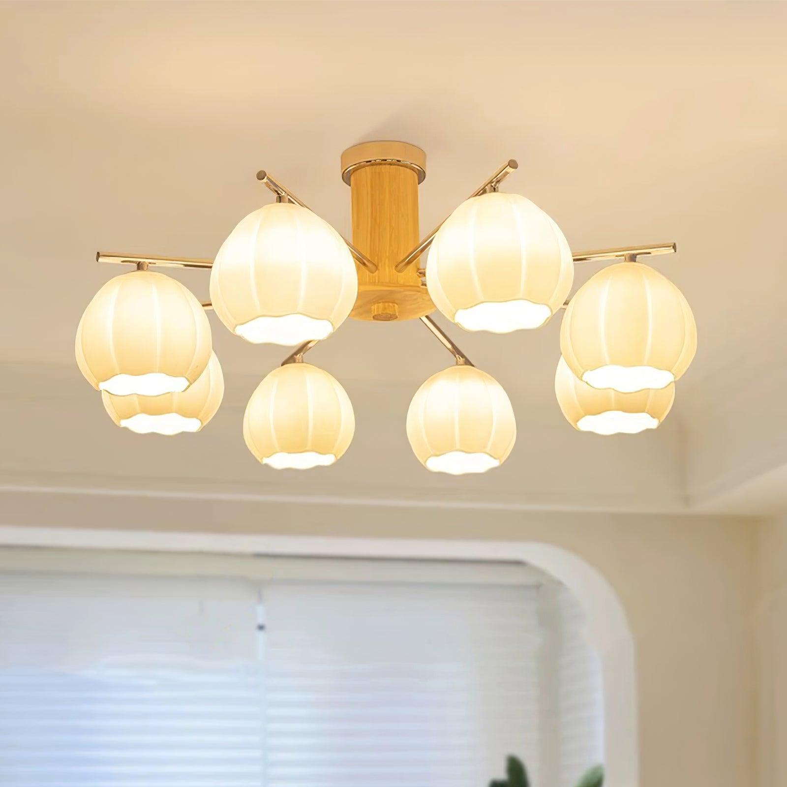 flower-buds-ceiling-lamp-anzaz-Chrome & White glass-2