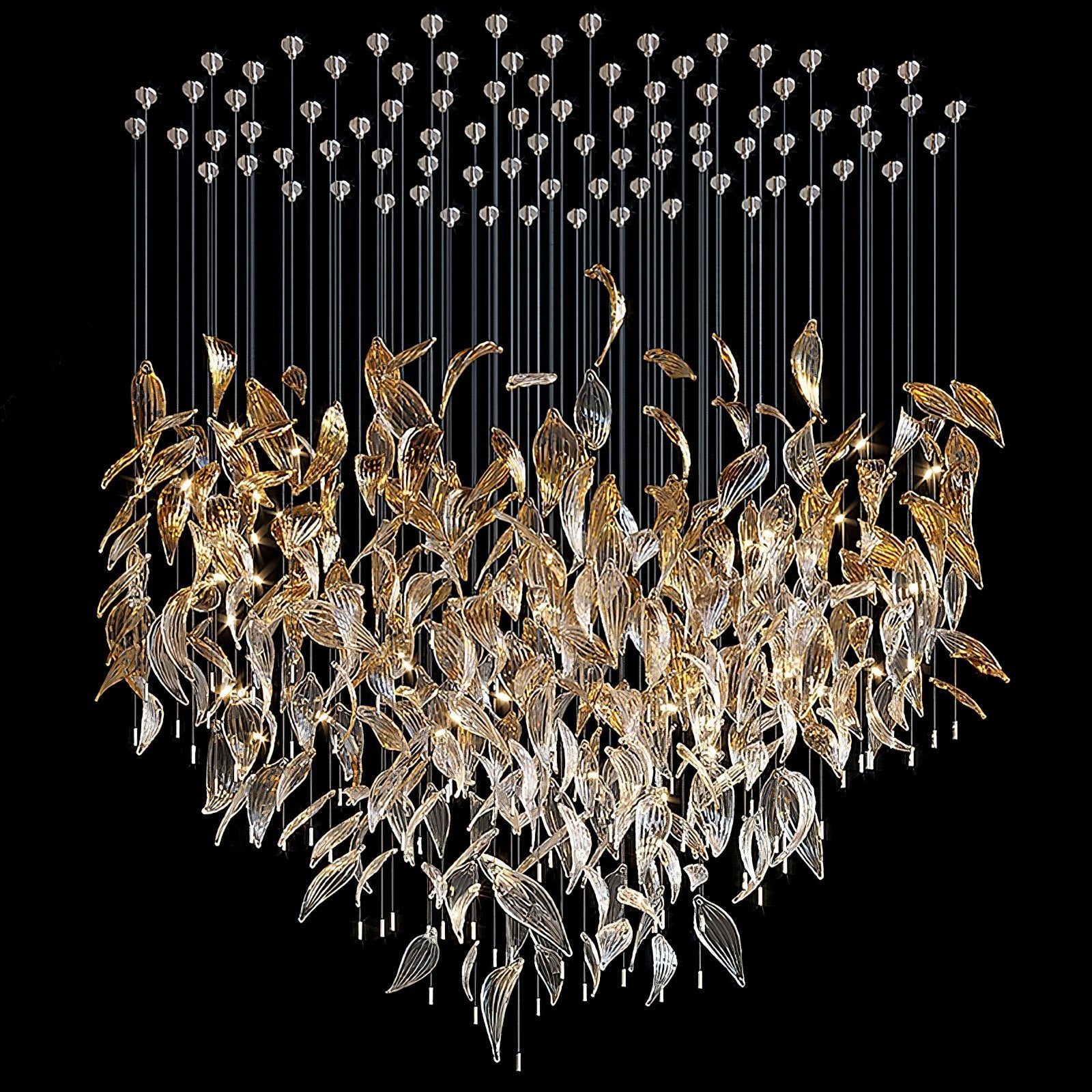 fluttering-leaves-chandelier-anzaz-Amber-3