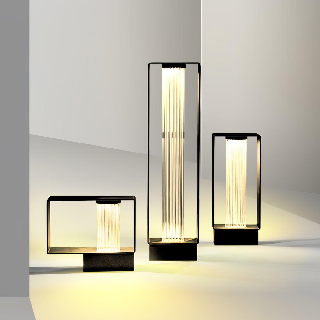 frame-outdoor-post-lamp-anzaz-Model A: Wired Version Model-3