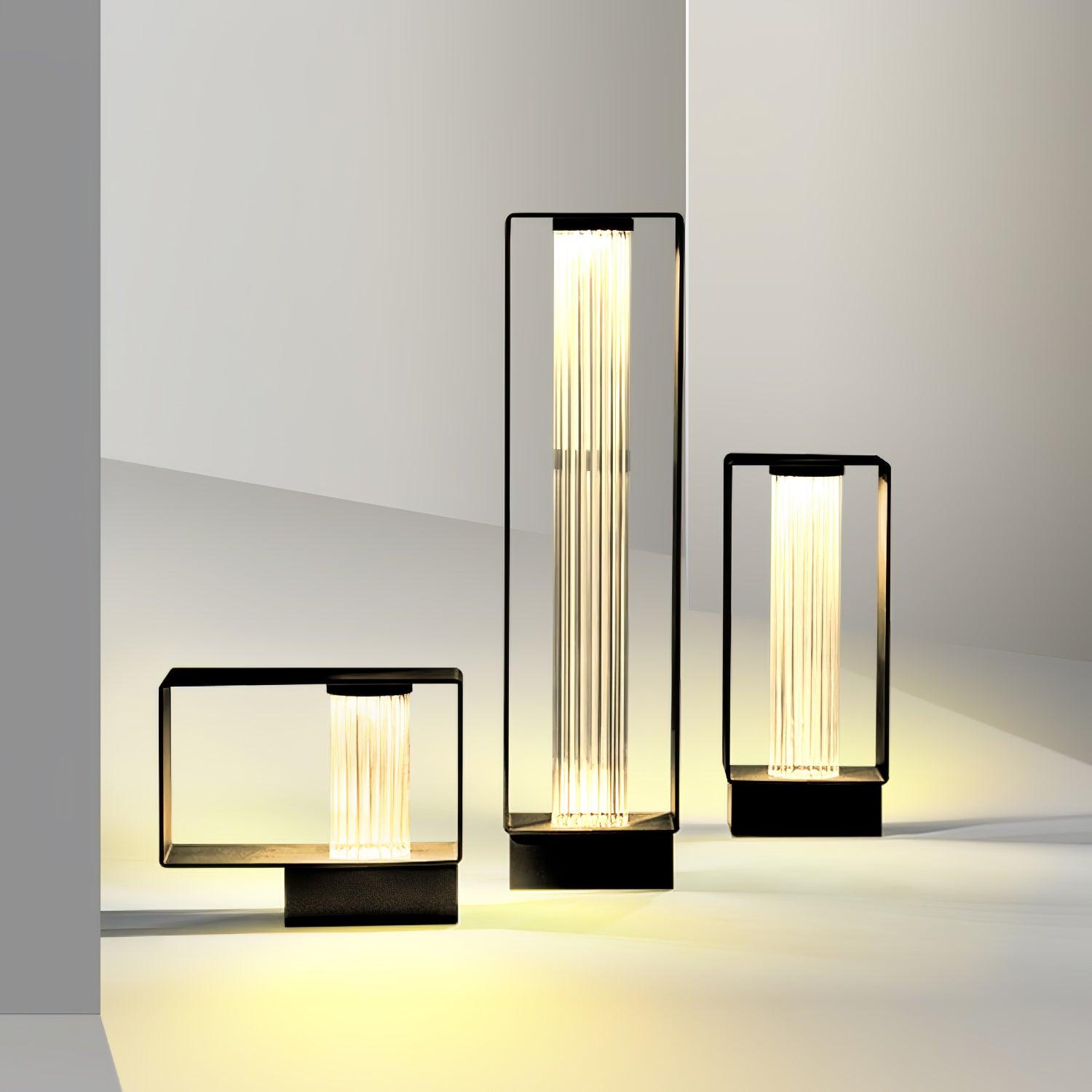 frame-outdoor-post-lamp-anzaz-Model A: Wired Version Model-3