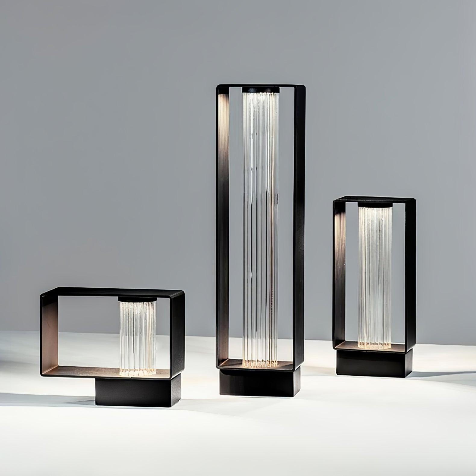 frame-outdoor-post-lamp-anzaz-Model A: Wired Version Model-2