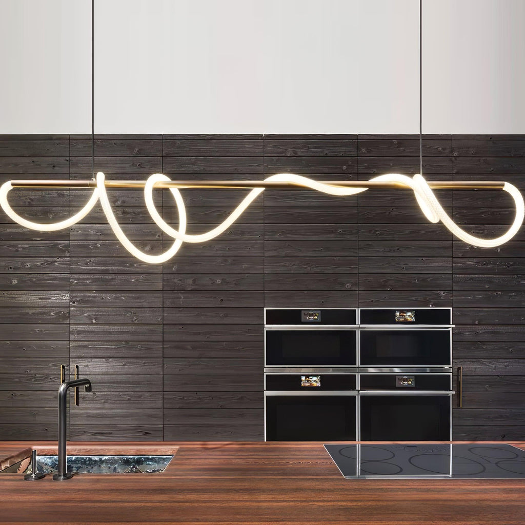 flexible-linear-curve-chandelier-anzaz-Black & White-20