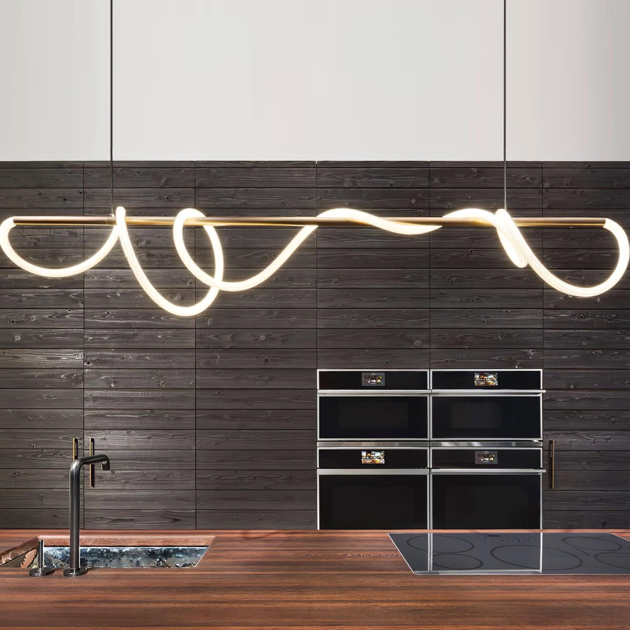 flexible-linear-curve-chandelier-anzaz-Black & White-20
