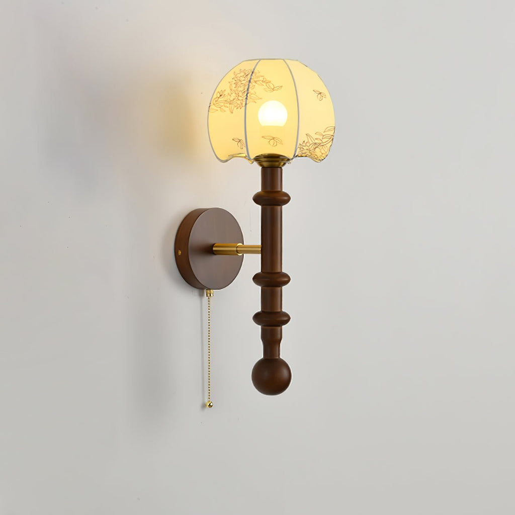 roma-wall-sconce-anzaz-Walnut Color & Gold-2