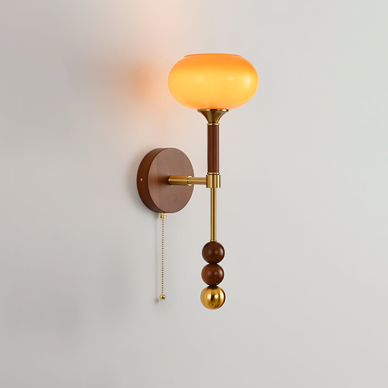 roma-wall-sconce-anzaz-Walnut Color & Gold-4