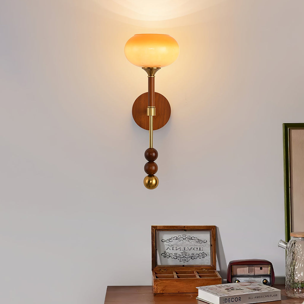 roma-wall-sconce-anzaz-Walnut Color & Gold-6