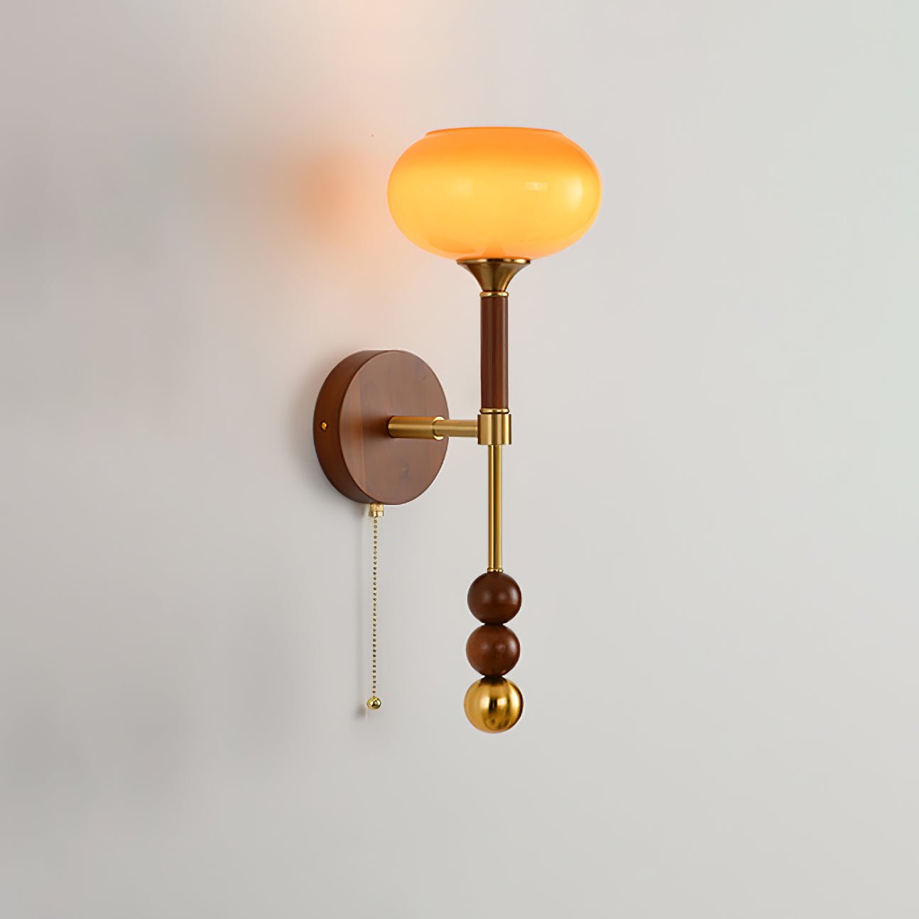 roma-wall-sconce-anzaz-Walnut Color & Gold-3