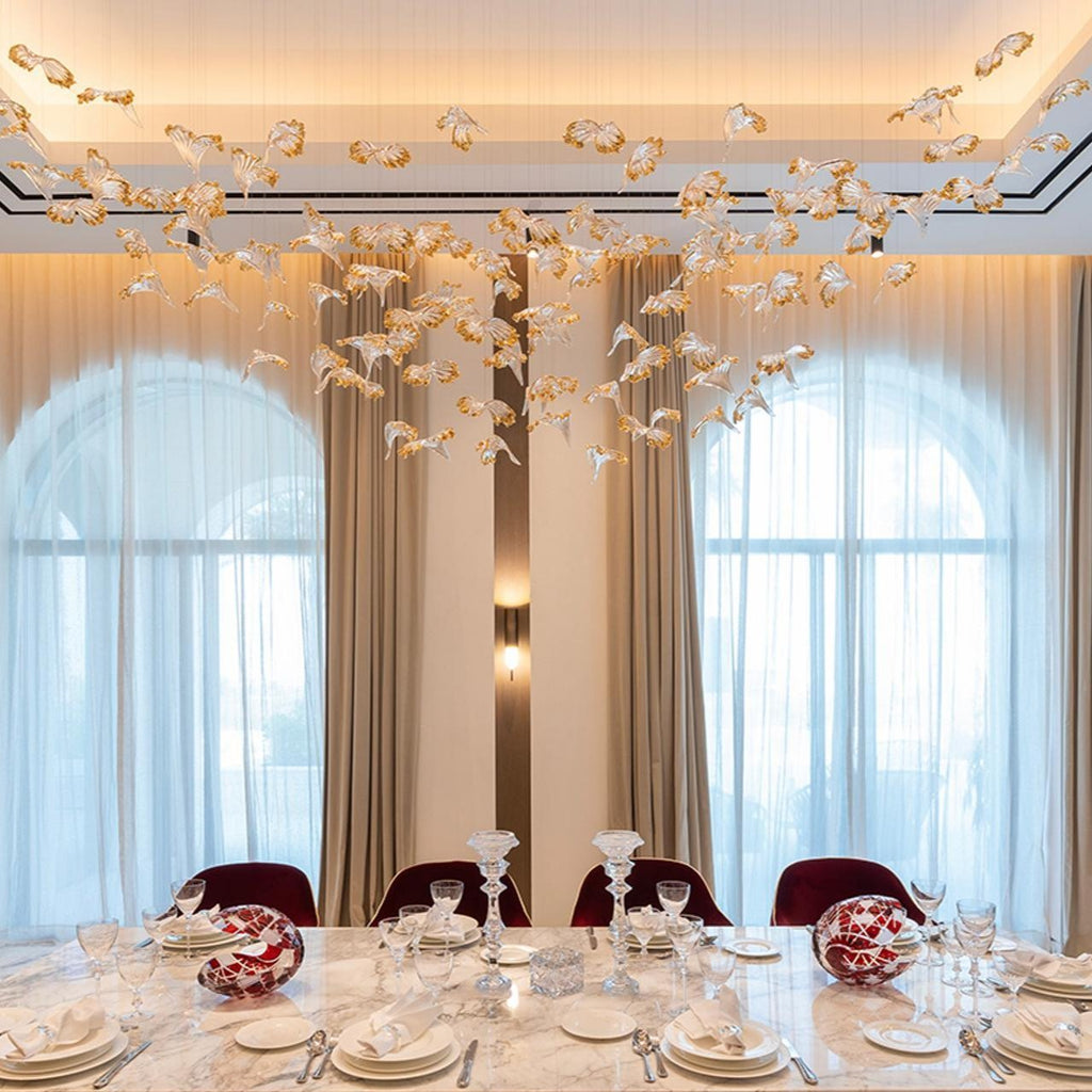 frosted-petals-frozen-chandelier-anzaz-Amber & Clear-3