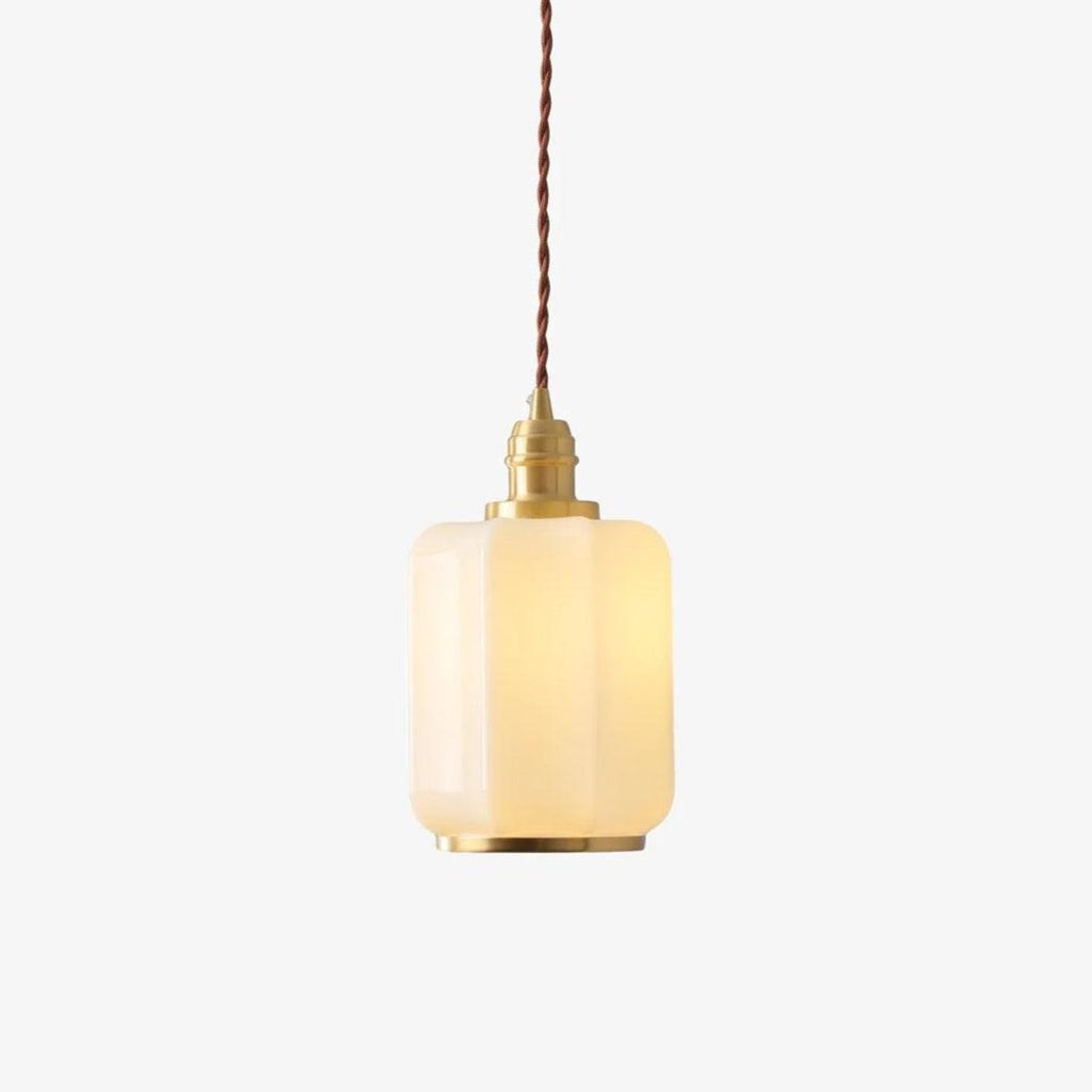 funnel-pendant-light-anzaz-Brass & White-1