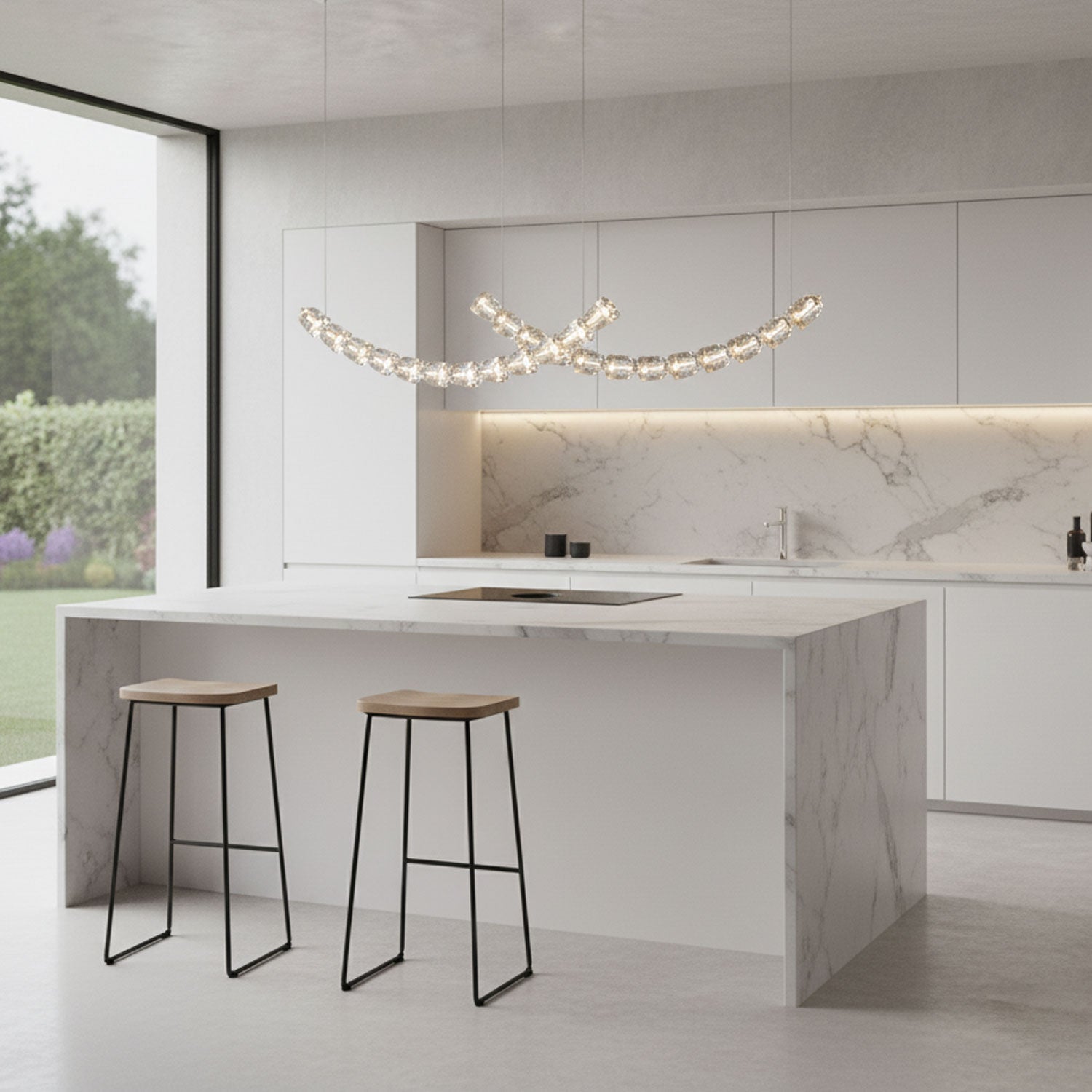 gabriel-chandelier-a-anzaz-Clear & Chrome-5