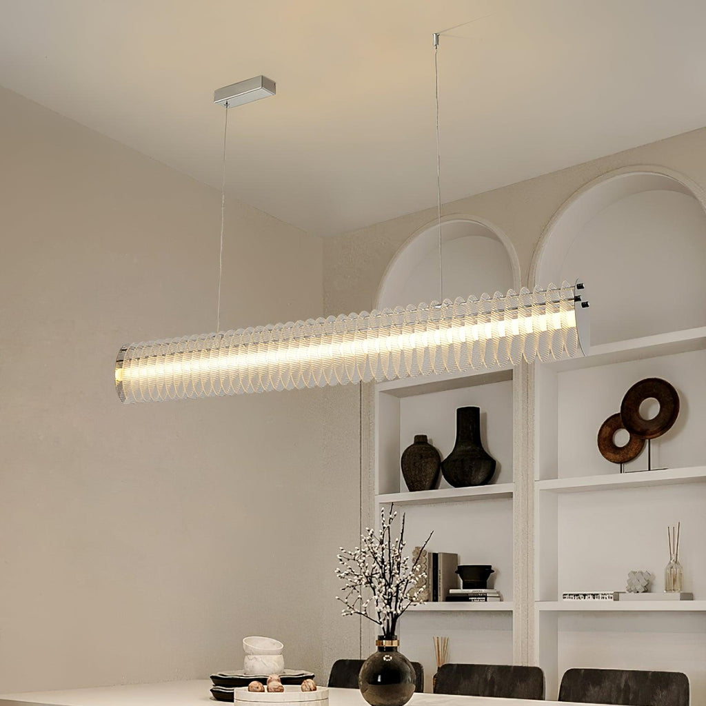 gand-chandelier-anzaz-Chrome & Transparent-2