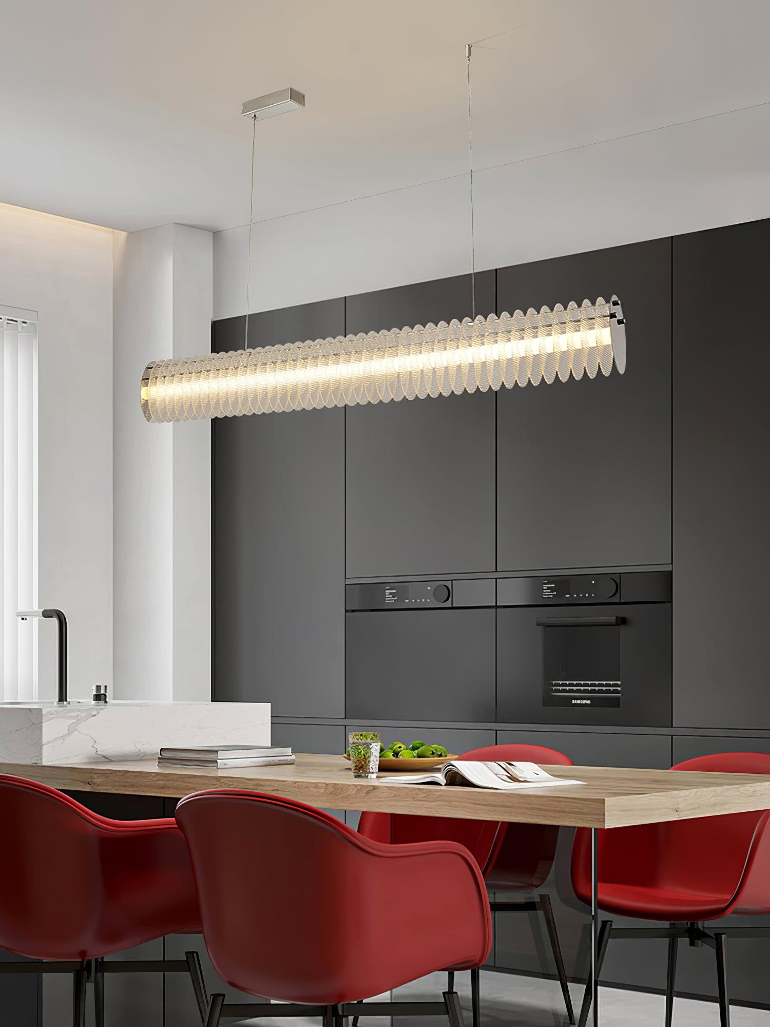 gand-chandelier-anzaz-Chrome & Transparent-4