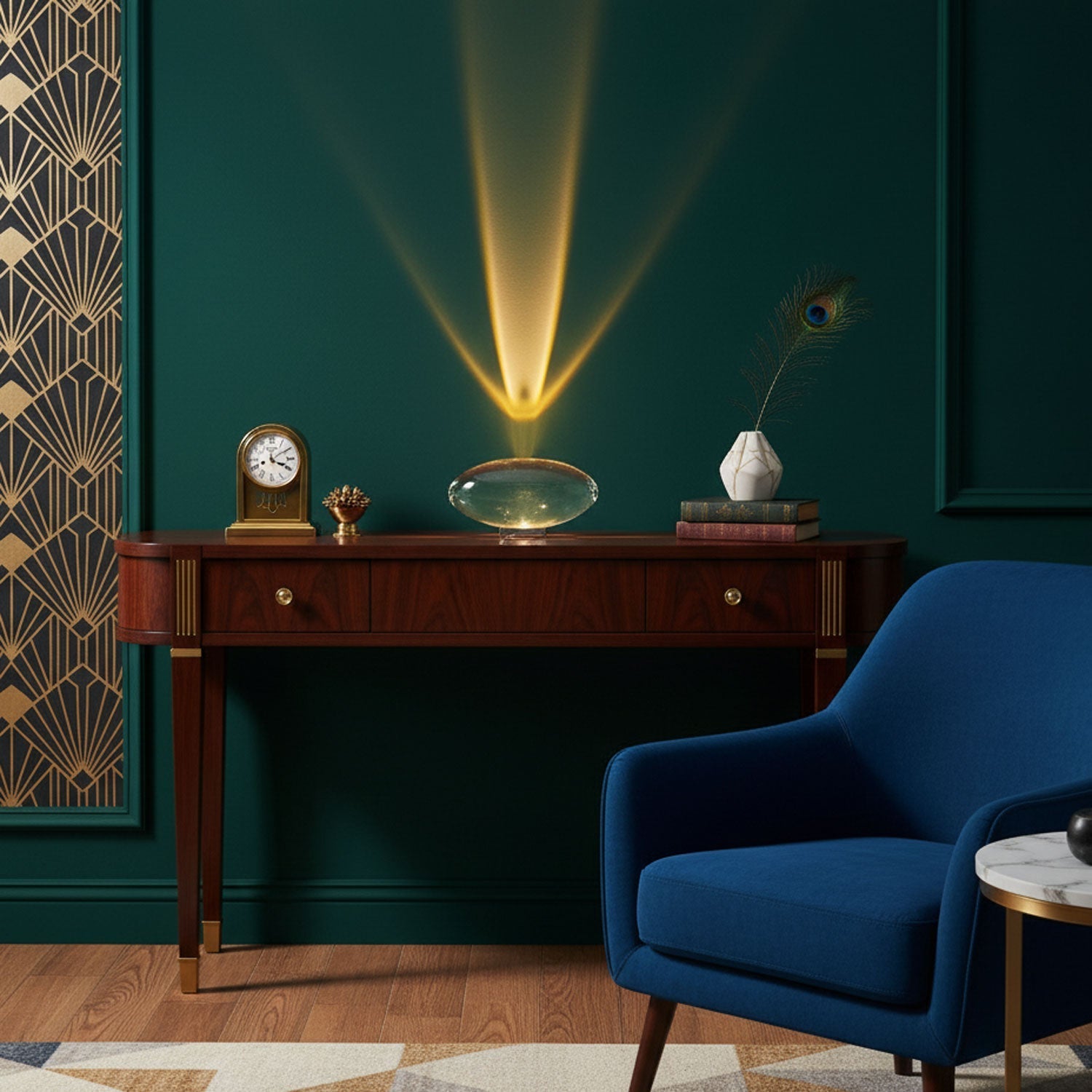 atman-table-lamp-anzaz-Blue purple light-5