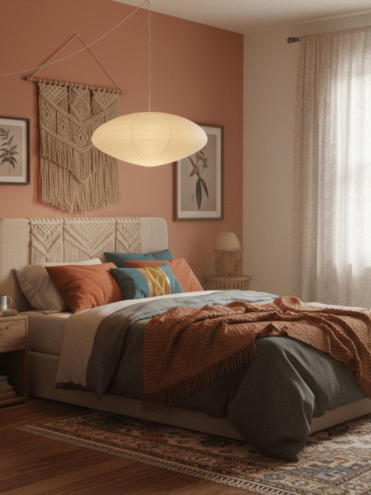 rice-paper-15a-swag-lights-anzaz-White Lampshade & White Cable-6