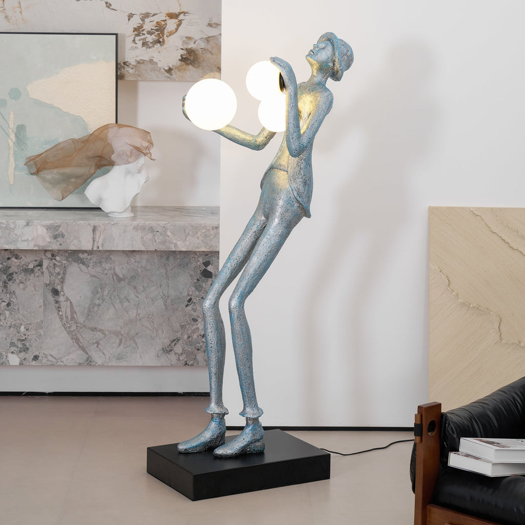 gentleman-sculpture-floor-lamp-anzaz-Black & White-5