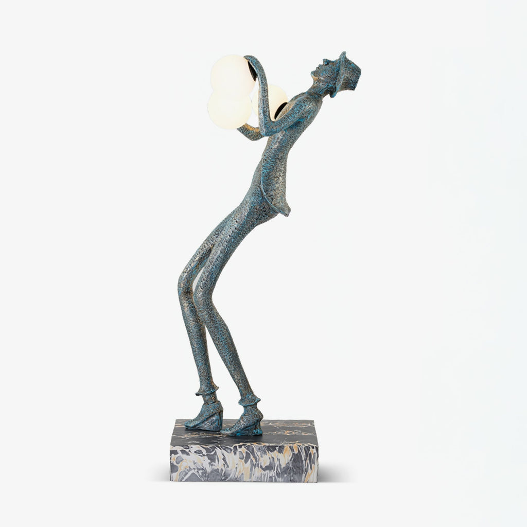 gentleman-sculpture-floor-lamp-anzaz-Blue & White-1