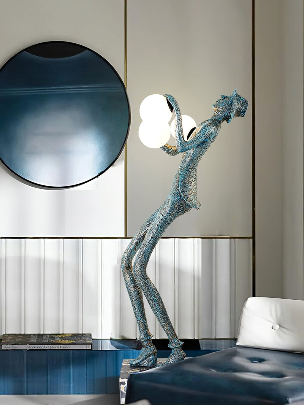 gentleman-sculpture-floor-lamp-anzaz-Black & White-6