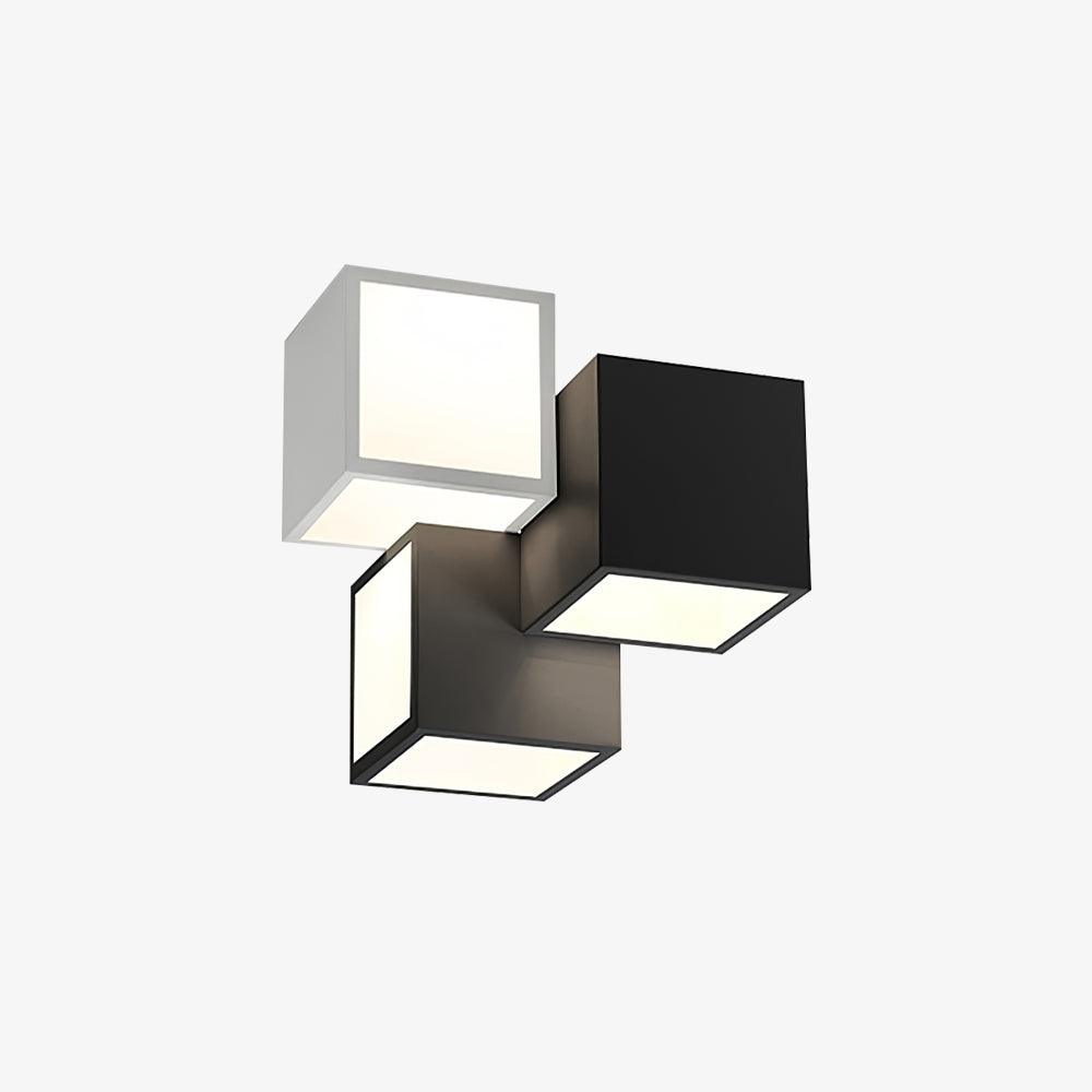 geometric-ceiling-lamp-anzaz-White & Two Black-6