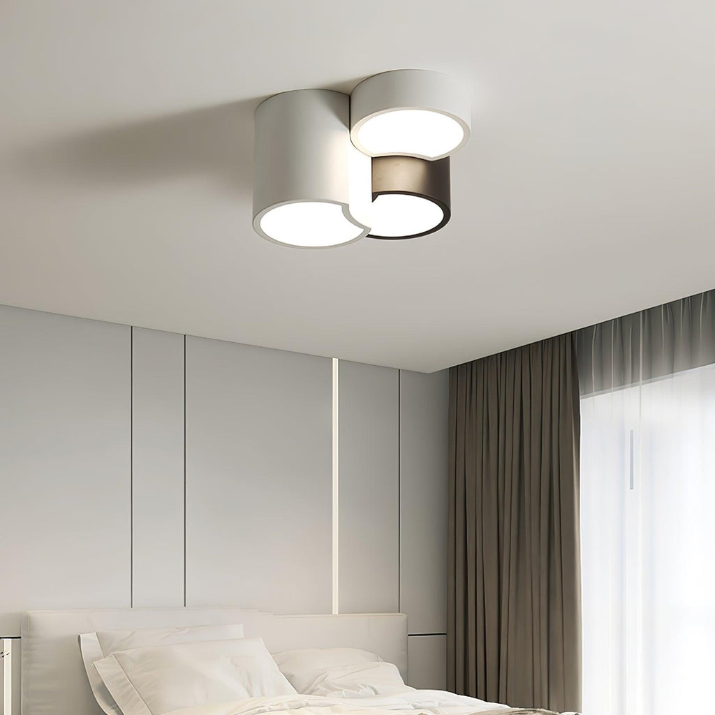 geometric-collection-ceiling-light-anzaz-White & Black-2