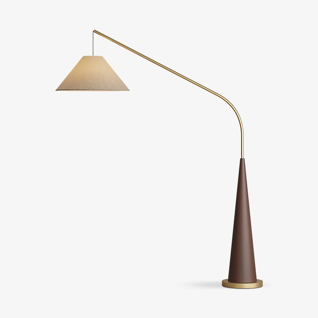 gibson-arc-floor-lamp-anzaz-Wood color & Gold & White-1