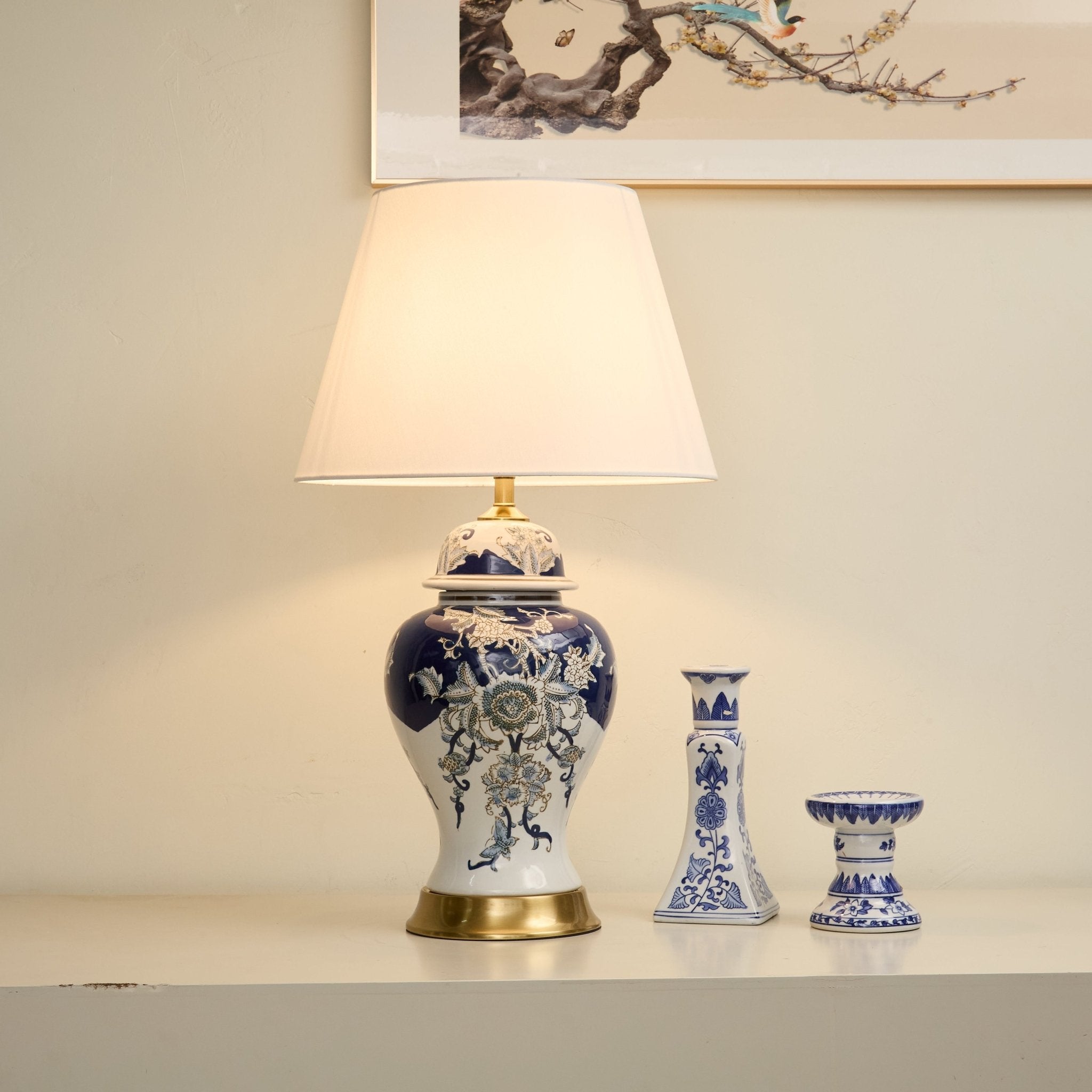 gilt-accented-table-lamp-anzaz-Blue & White-2