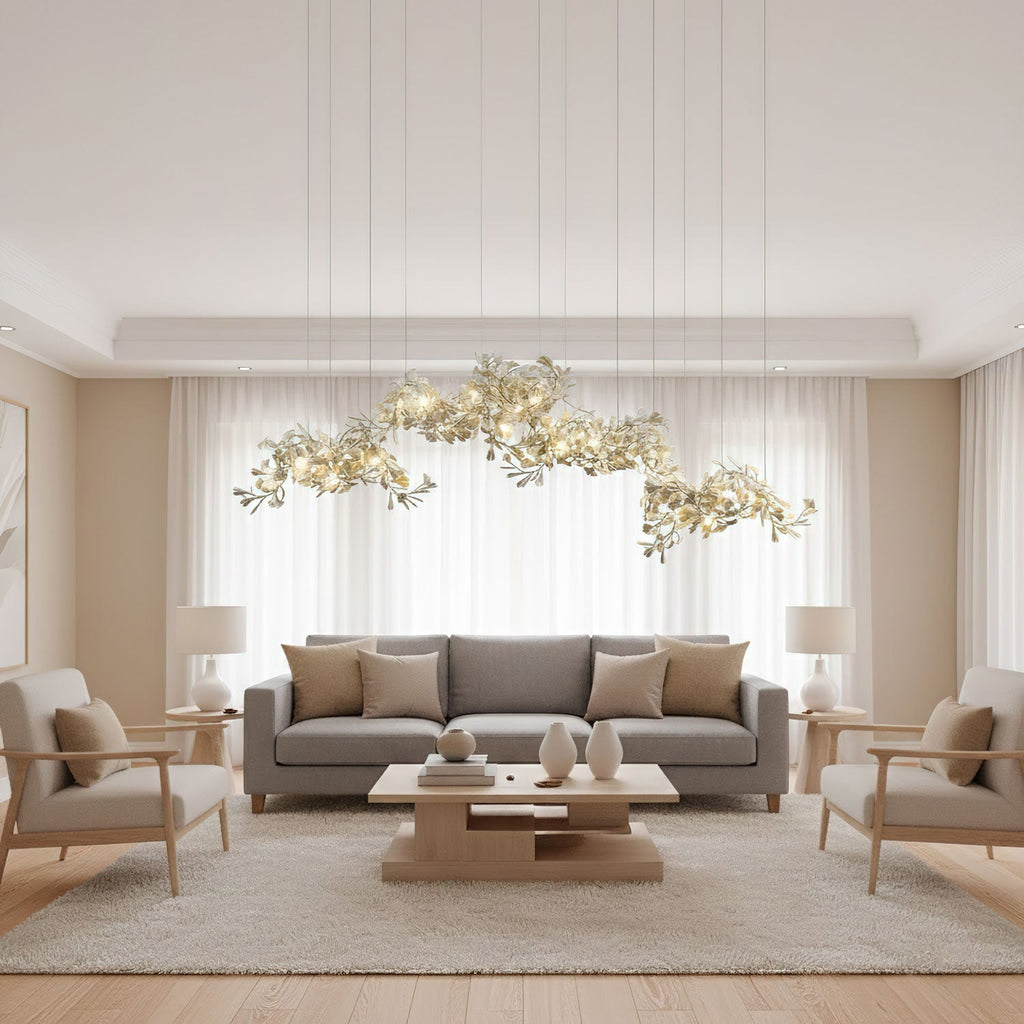 gingko-chandelier-c-anzaz-Gold+White-5