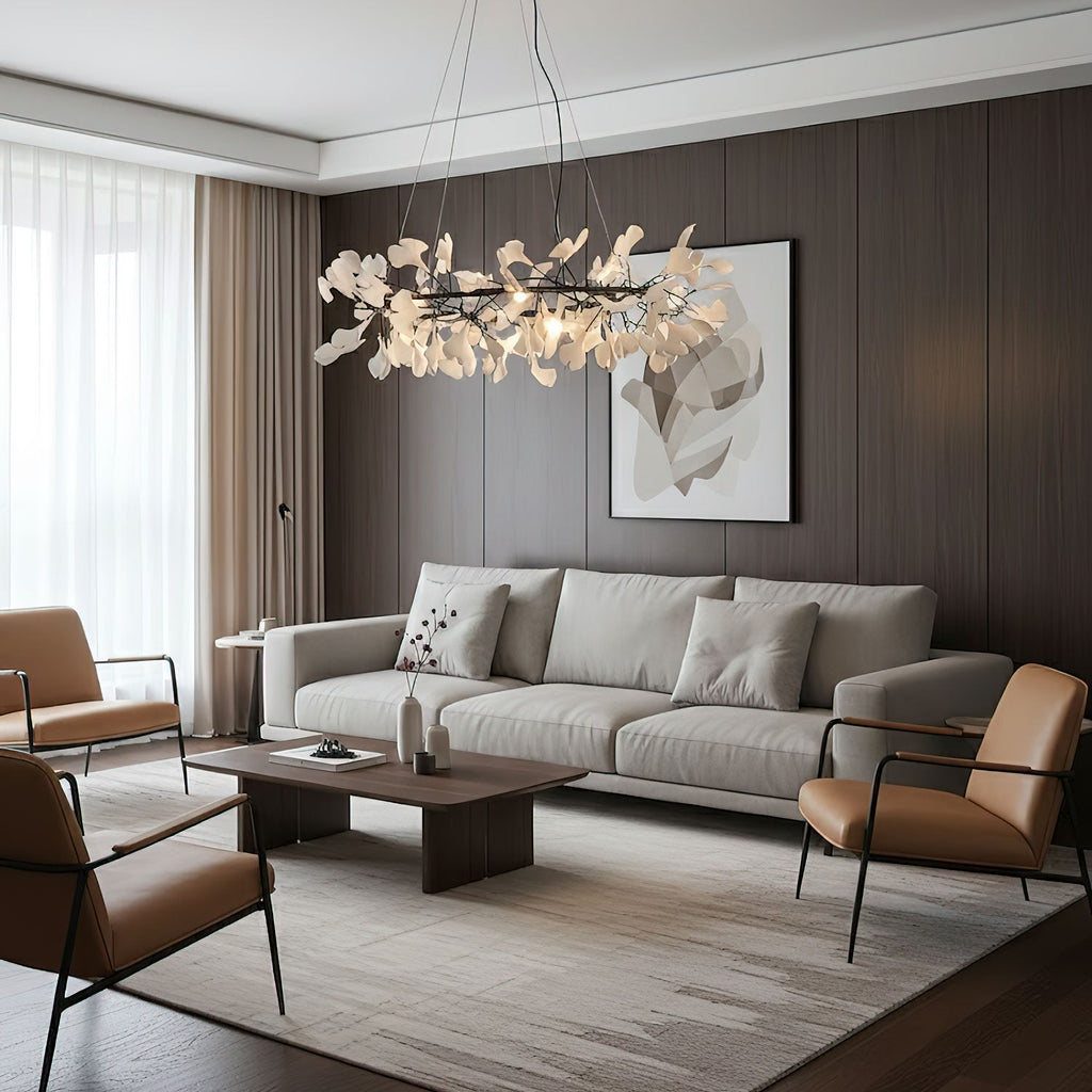 gingko-chandelier-o-anzaz-Nickel+White-4
