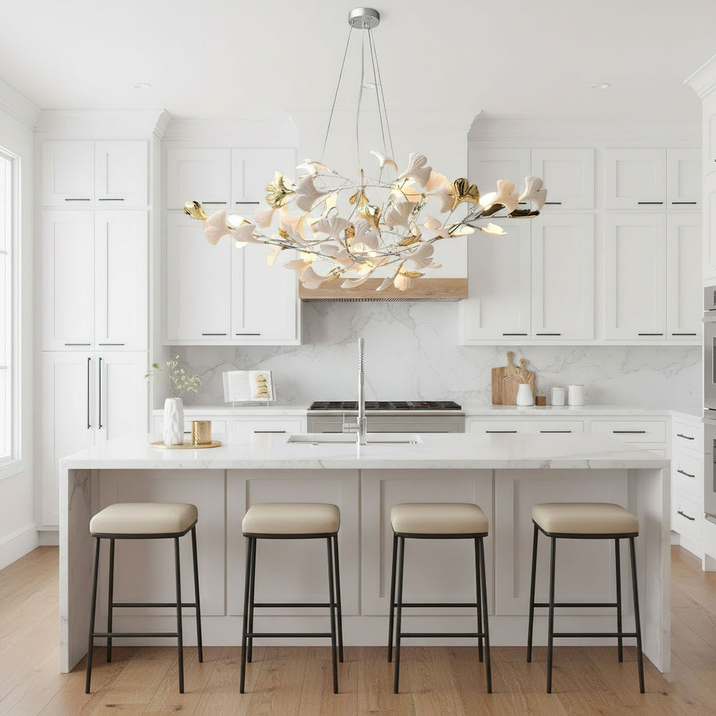 gingko-chandelier-s-anzaz-Nickel+White-4