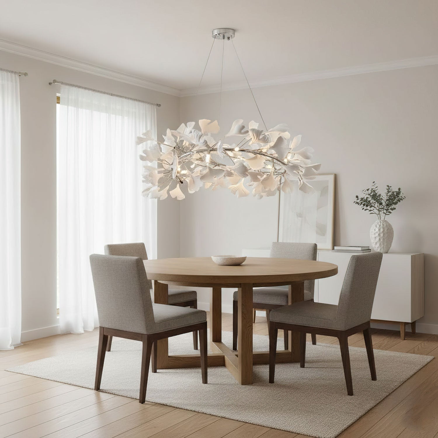 gingko-round-chandelier-u-anzaz-Nickel+White-8