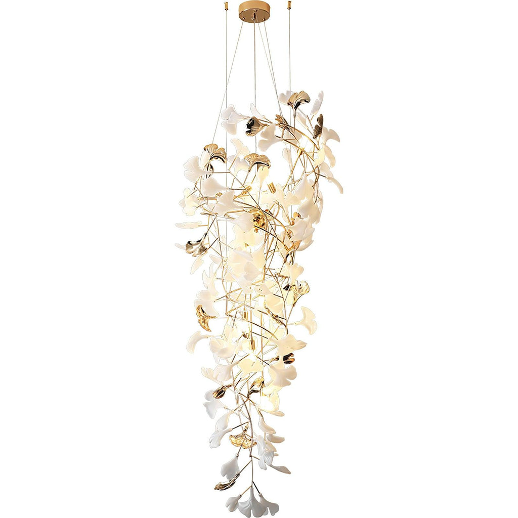 gingko-ojo-chandelier-anzaz-Nickel & White-8