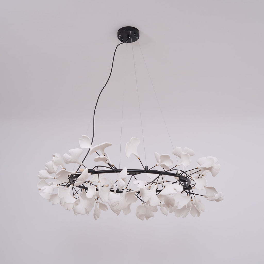 gingko-chandelier-o-anzaz-Gold+White-13