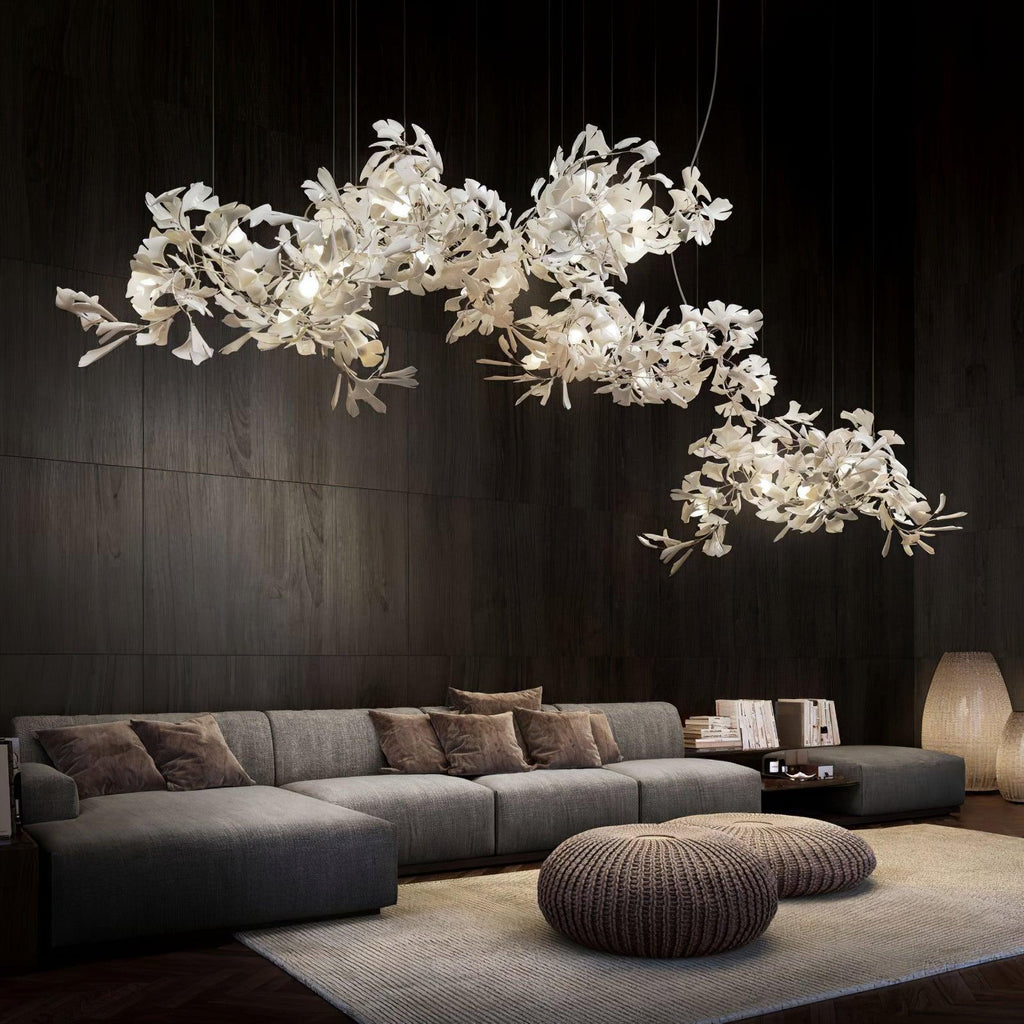 gingko-chandelier-c-anzaz-Gold+White-3