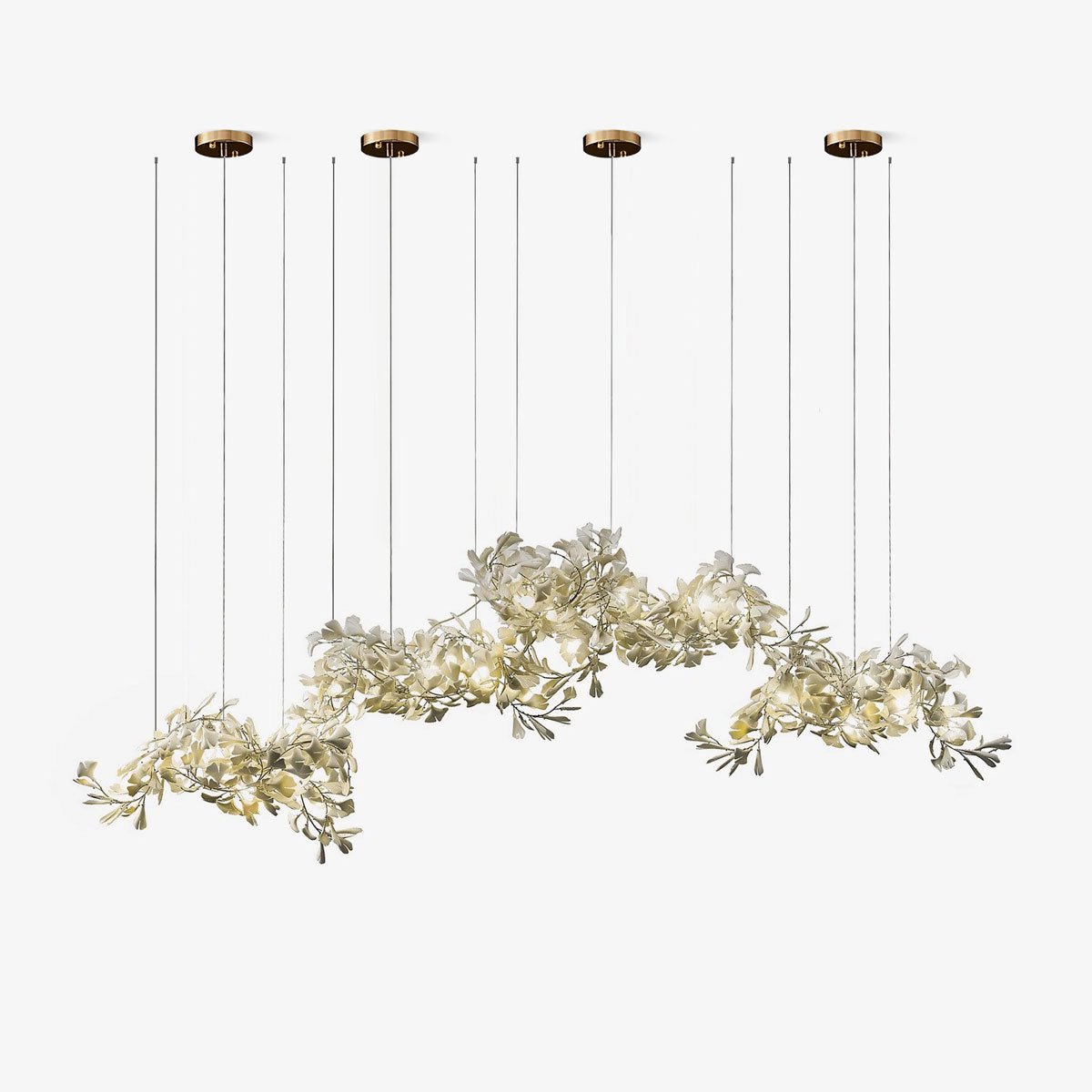 gingko-chandelier-c-anzaz-Gold+White-1