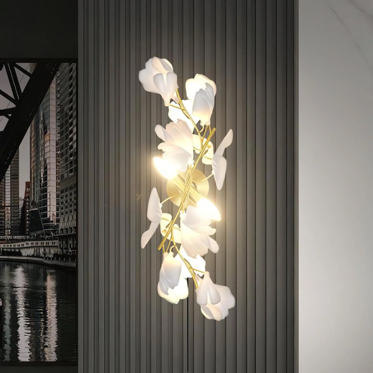 gingko-flowers-plug-in-wall-lamp-anzaz-Gold & White-3