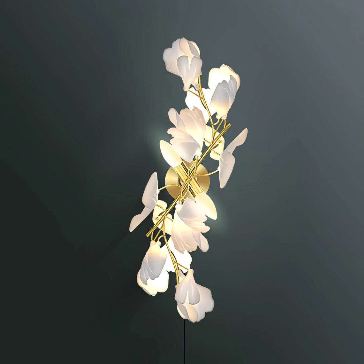gingko-flowers-plug-in-wall-lamp-anzaz-Nickel & White-5