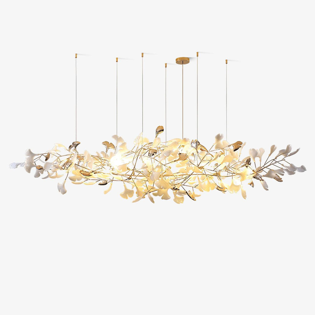 ginkgo-cloud-chandelier-anzaz-Gold & White-1