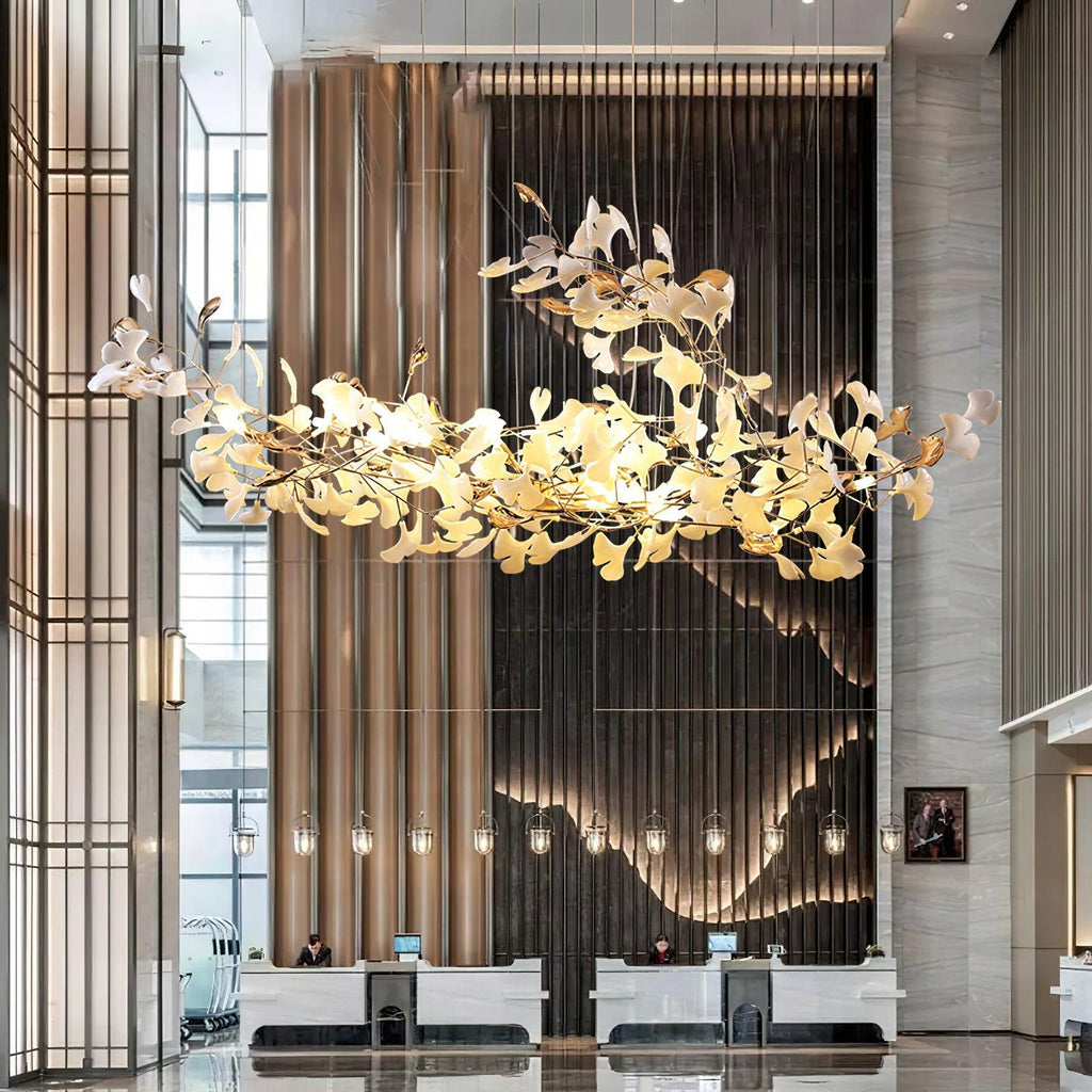 ginkgo-cloud-chandelier-anzaz-Gold & White-5