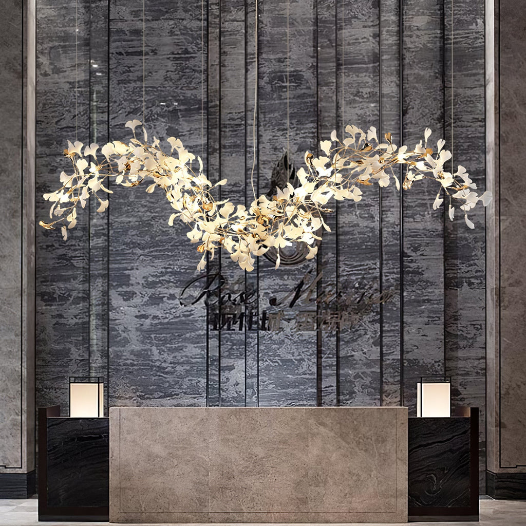 ginkgo-tip-tlying-chandelier-anzaz-White Lampbody + White Leaves-21