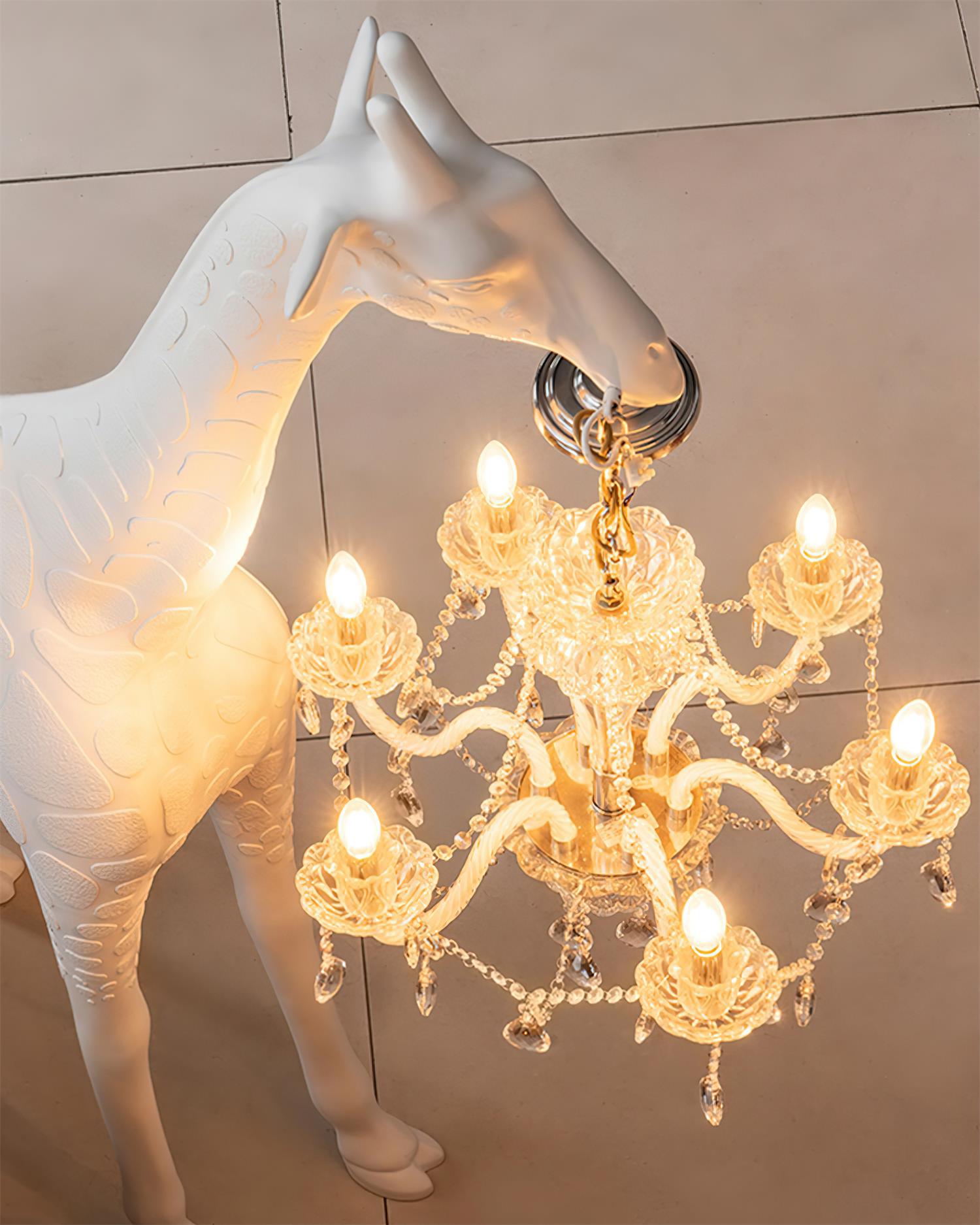 giraffe-sculpture-floor-lamp-anzaz-Black & Chrome lamp body-25