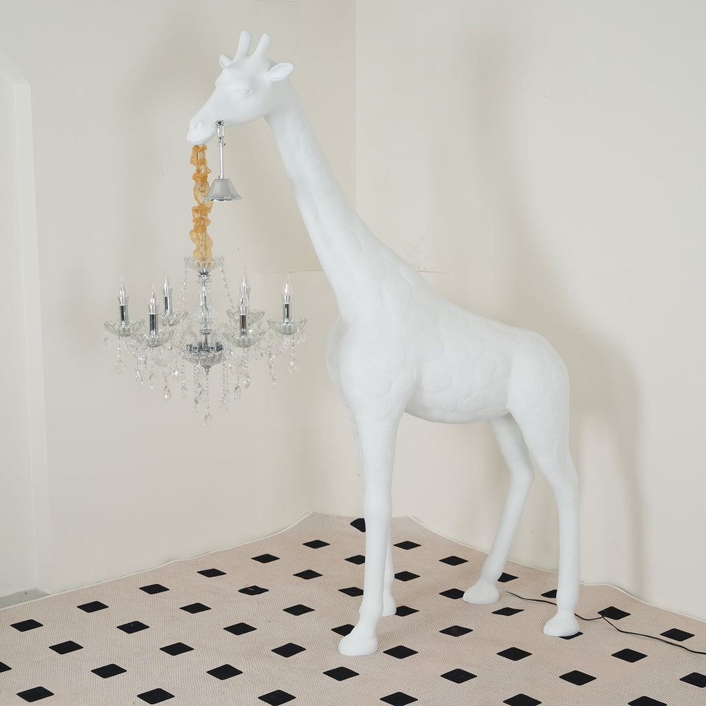 giraffe-sculpture-floor-lamp-anzaz-Black & Chrome lamp body-42