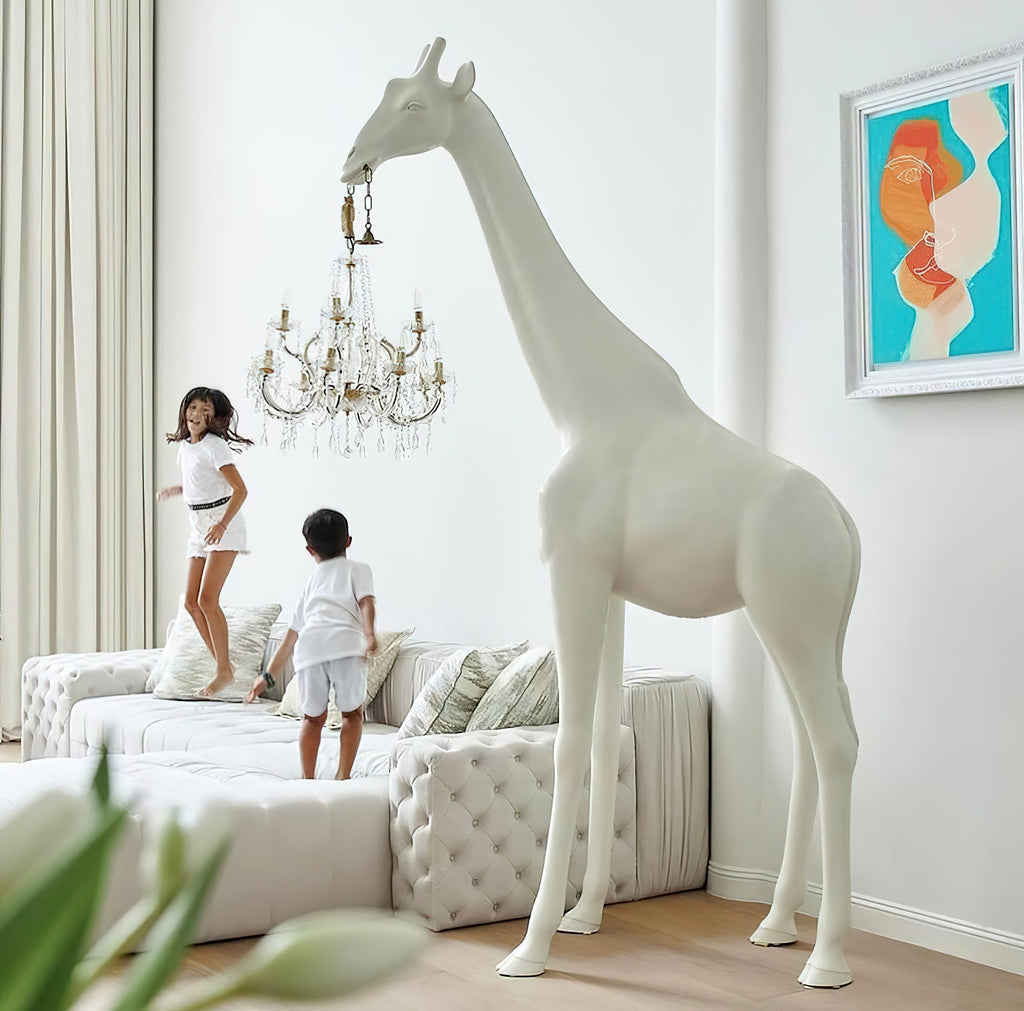 giraffe-sculpture-floor-lamp-anzaz-White & Chrome lamp body-35
