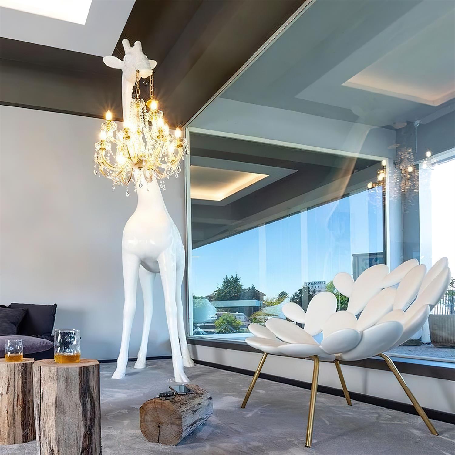 giraffe-sculpture-floor-lamp-anzaz-White & Chrome lamp body-17