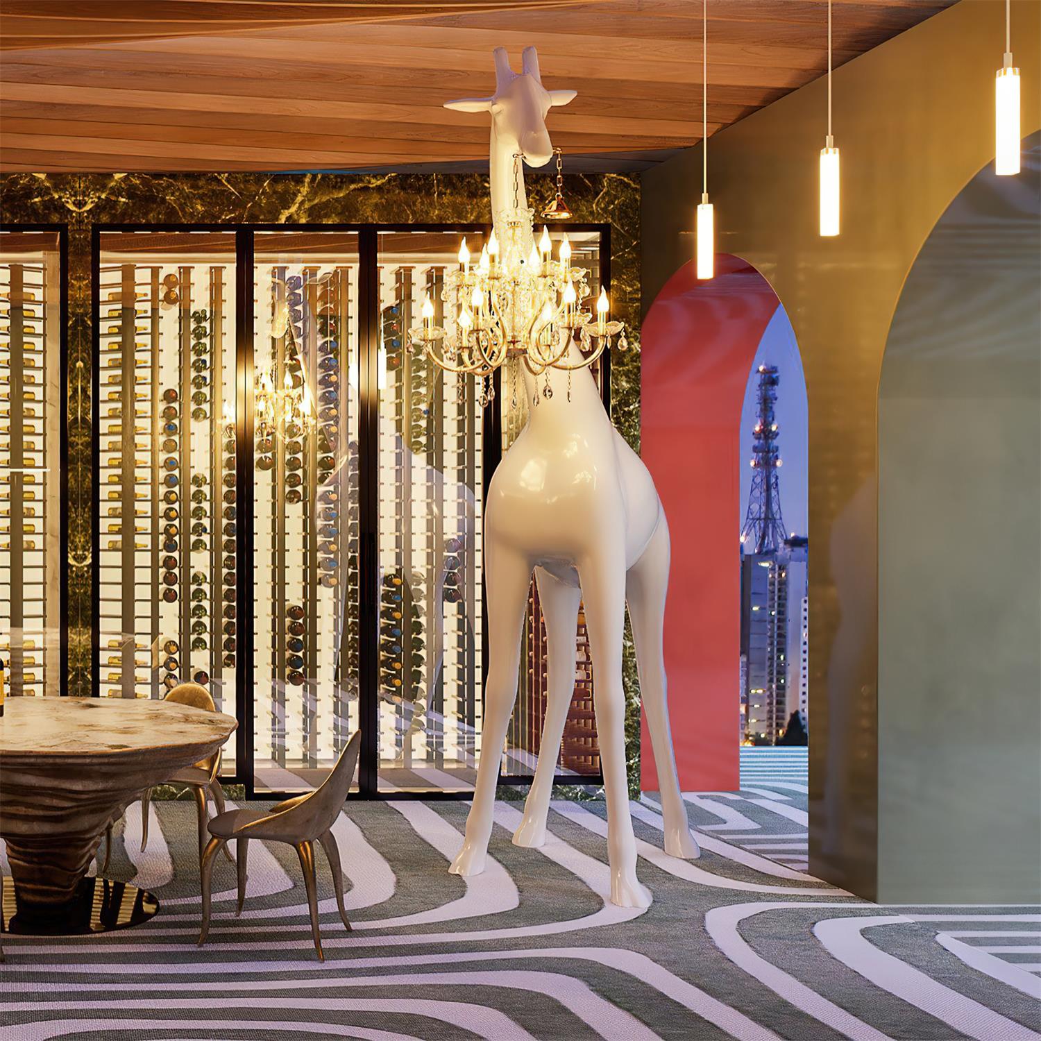 giraffe-sculpture-floor-lamp-anzaz-White & Gold lamp body-23