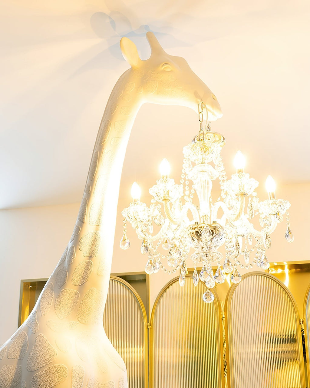 giraffe-sculpture-floor-lamp-anzaz-Black & Chrome lamp body-27