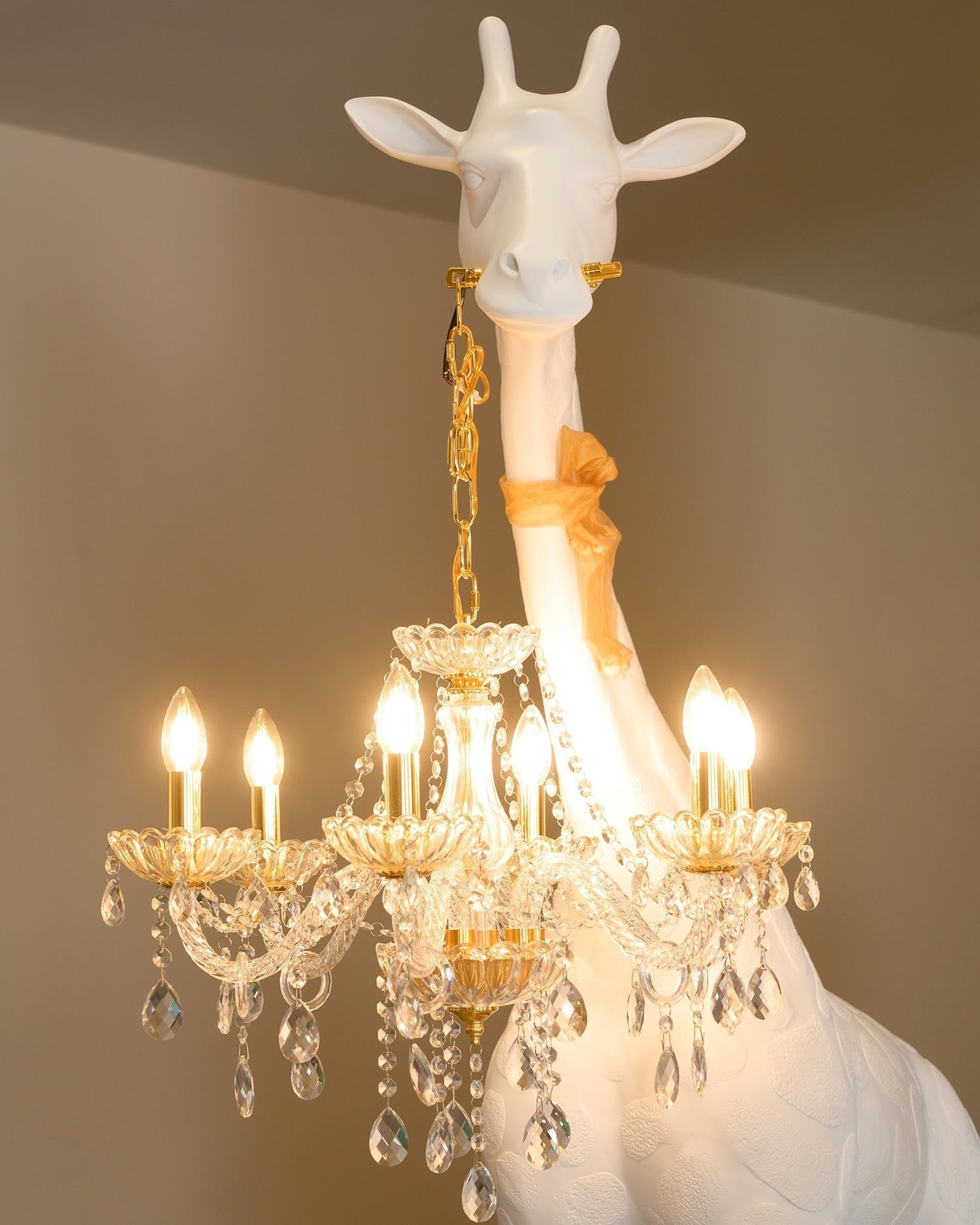 giraffe-sculpture-floor-lamp-anzaz-White & Chrome lamp body-50