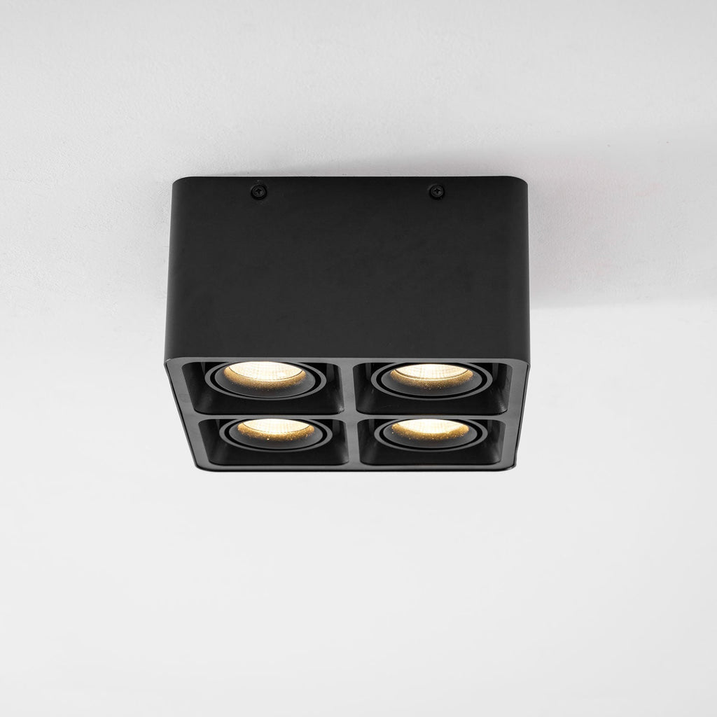 giyan-spotlight-anzaz-White Lampbody & Black Lampshade-70