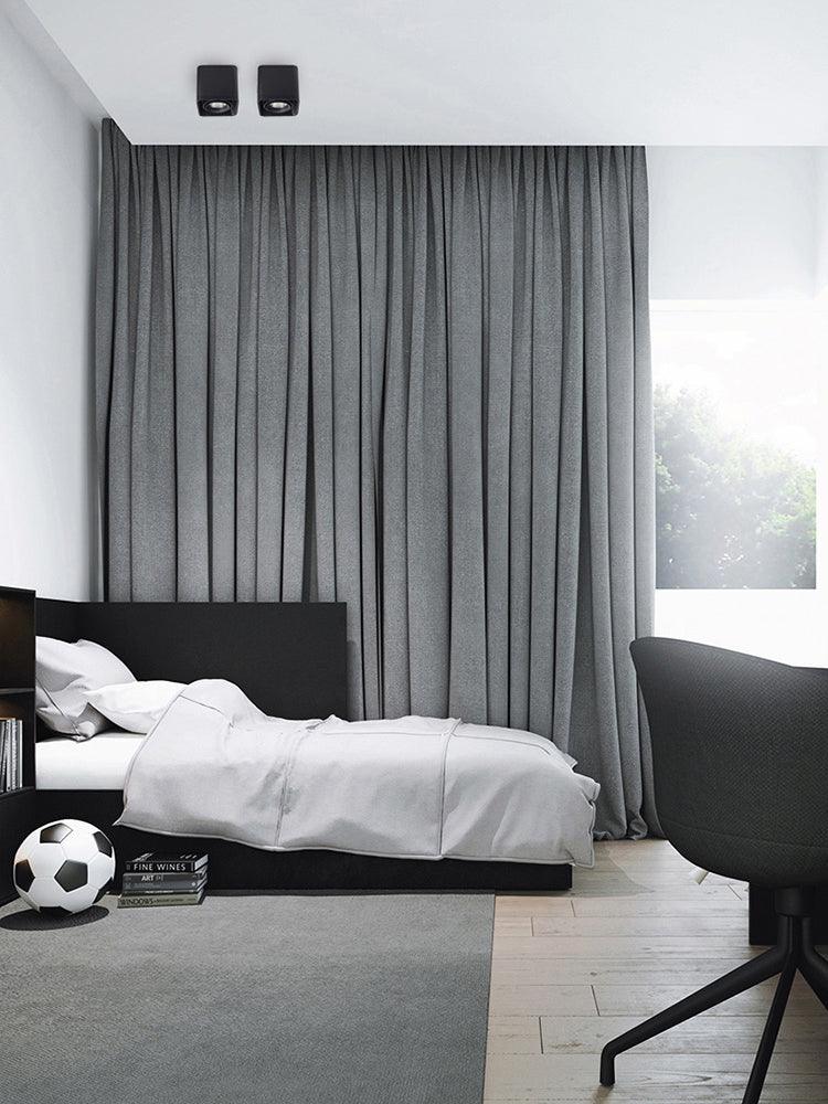 giyan-spotlight-anzaz-White Lampbody & Black Lampshade-30