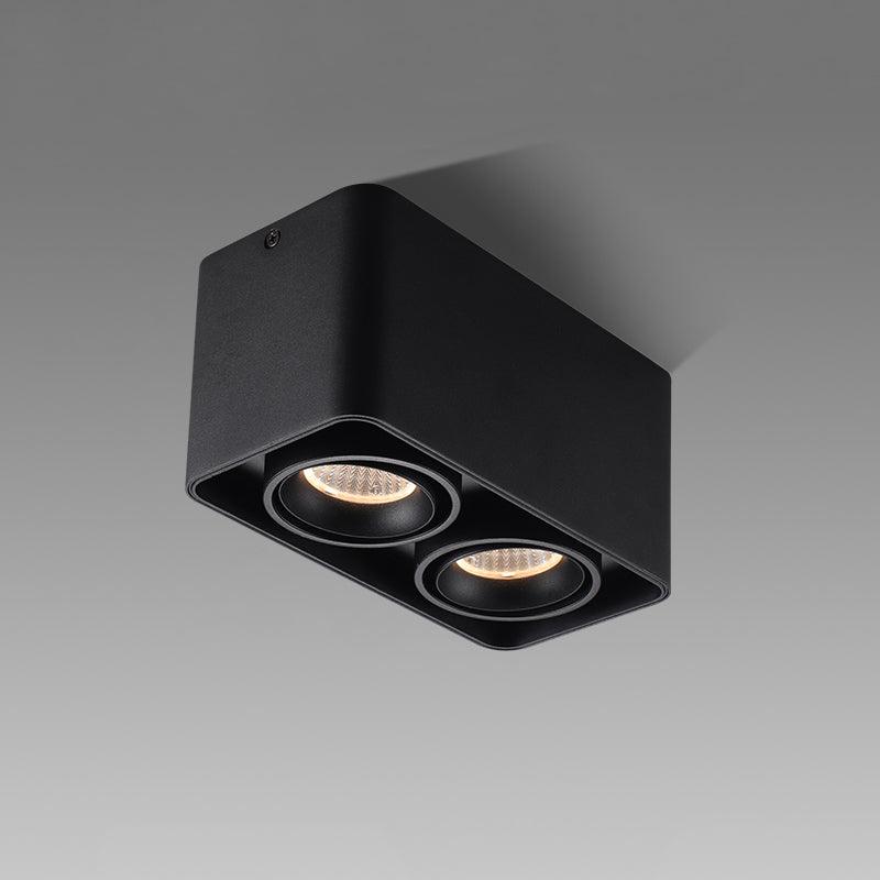 giyan-spotlight-anzaz-White Lampbody & Black Lampshade-12