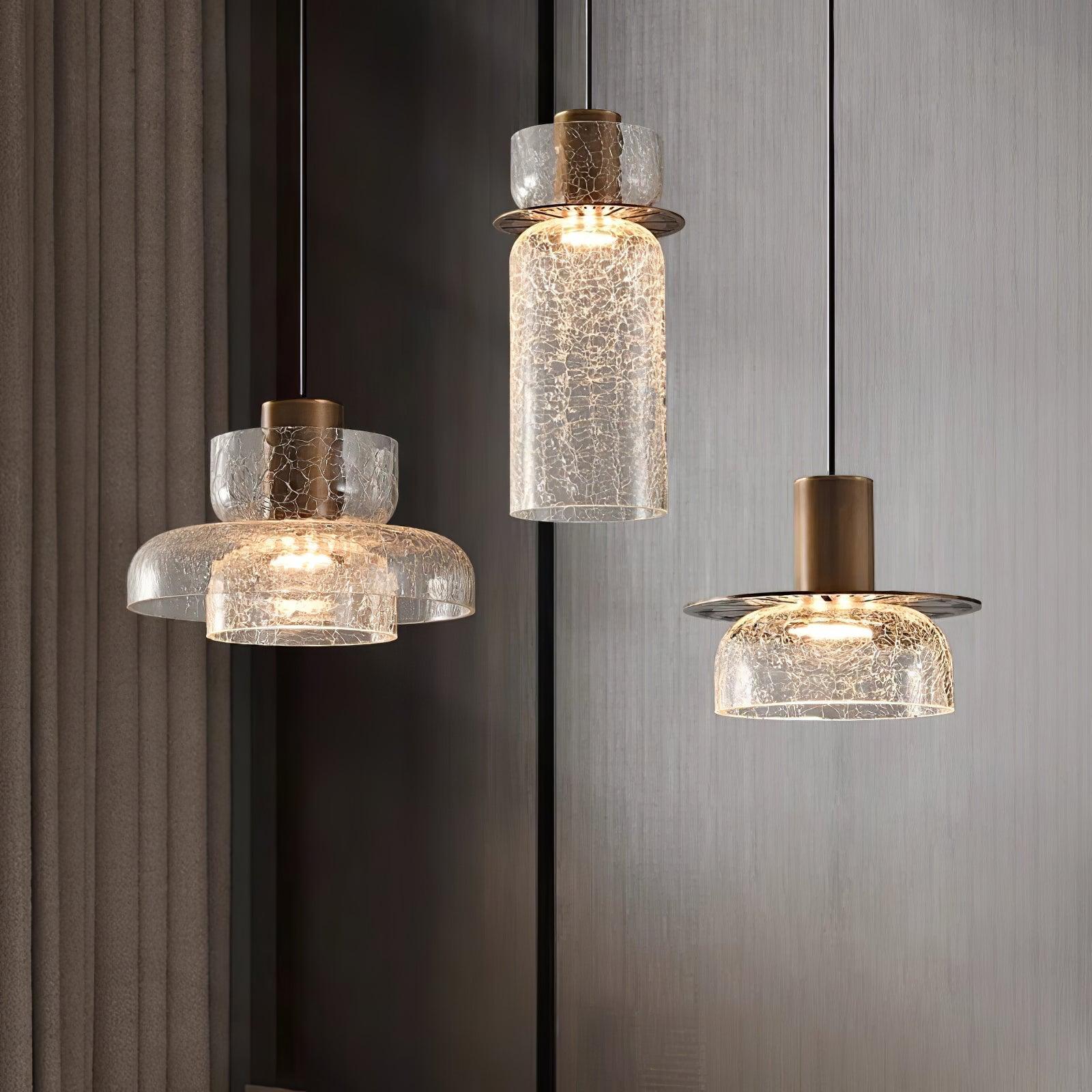 glacier-crackle-glass-pendant-lamp-anzaz-Amber & Bronze color-2