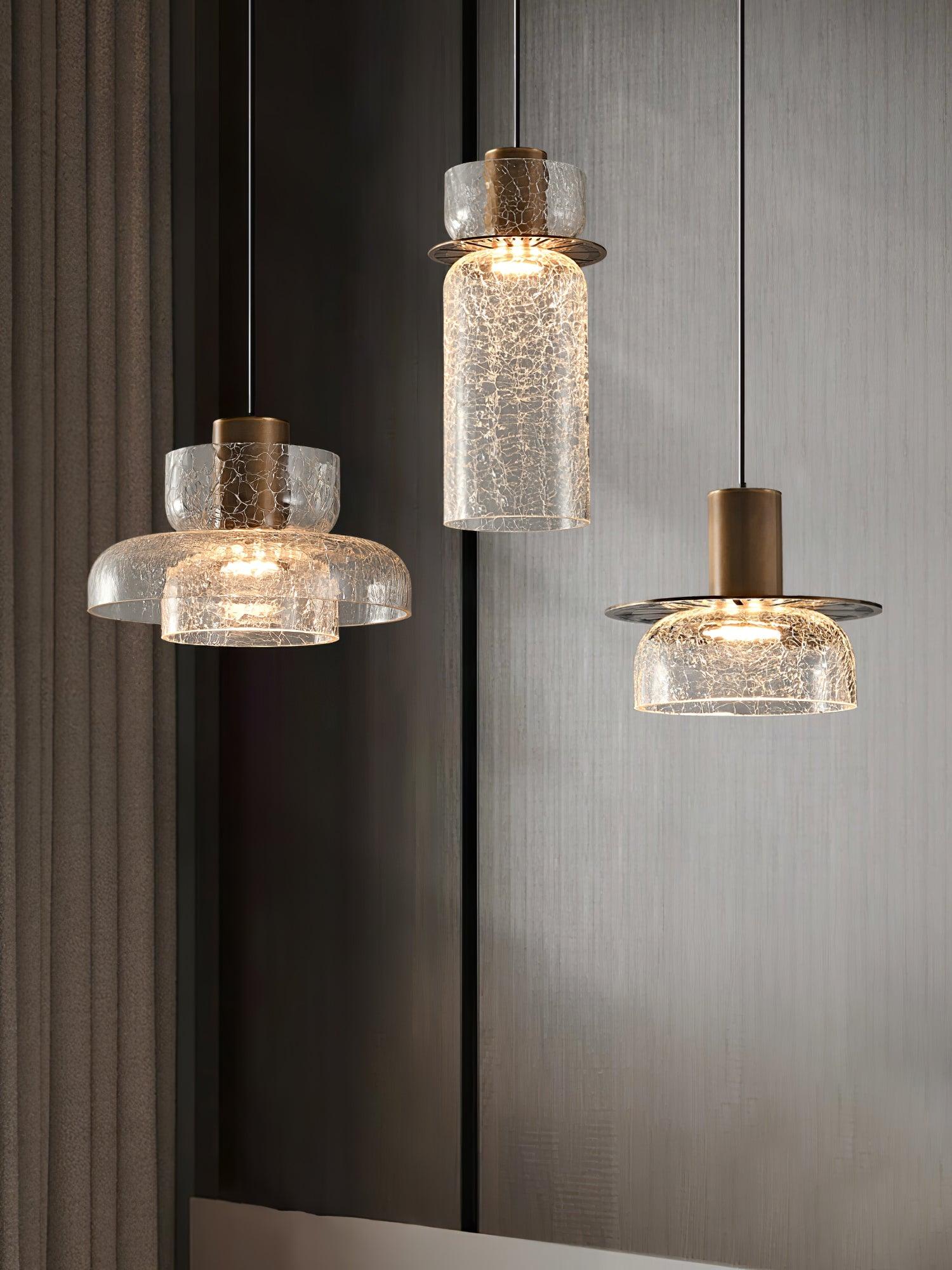 glacier-crackle-glass-pendant-lamp-anzaz-Clear & Bronze color-11